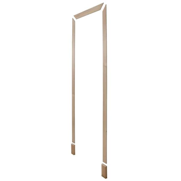 Ornamental Mouldings 2.0625 in. D x 3.5 in. W x 82 in. L Unfinished Aspen Wood Casing Kit