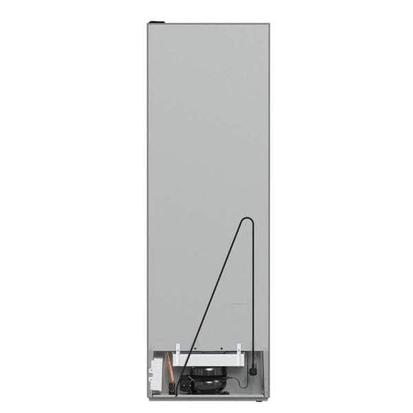 Compact Stainless Steel Bottom Freezer Refrigerator with Smart Features