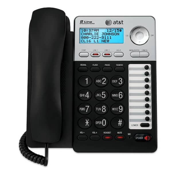 AT&T 2-Line Speakerphone with Caller ID/CW