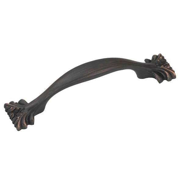 HICKORY HARDWARE Ithica 3 in. Center-to-Center Vintage Bronze Pull