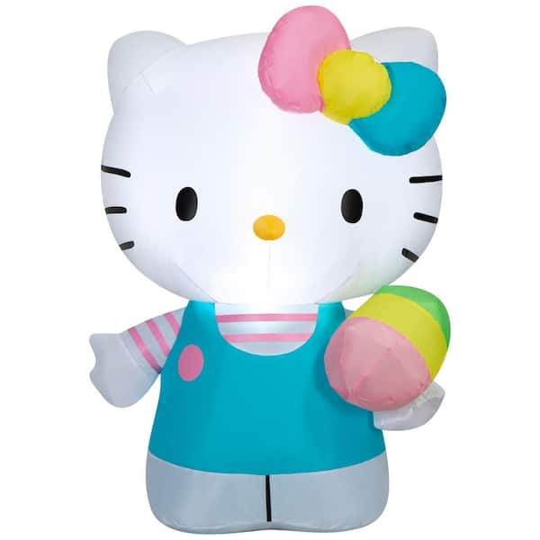 Airblown-Easter Spring Blooms Hello Kitty