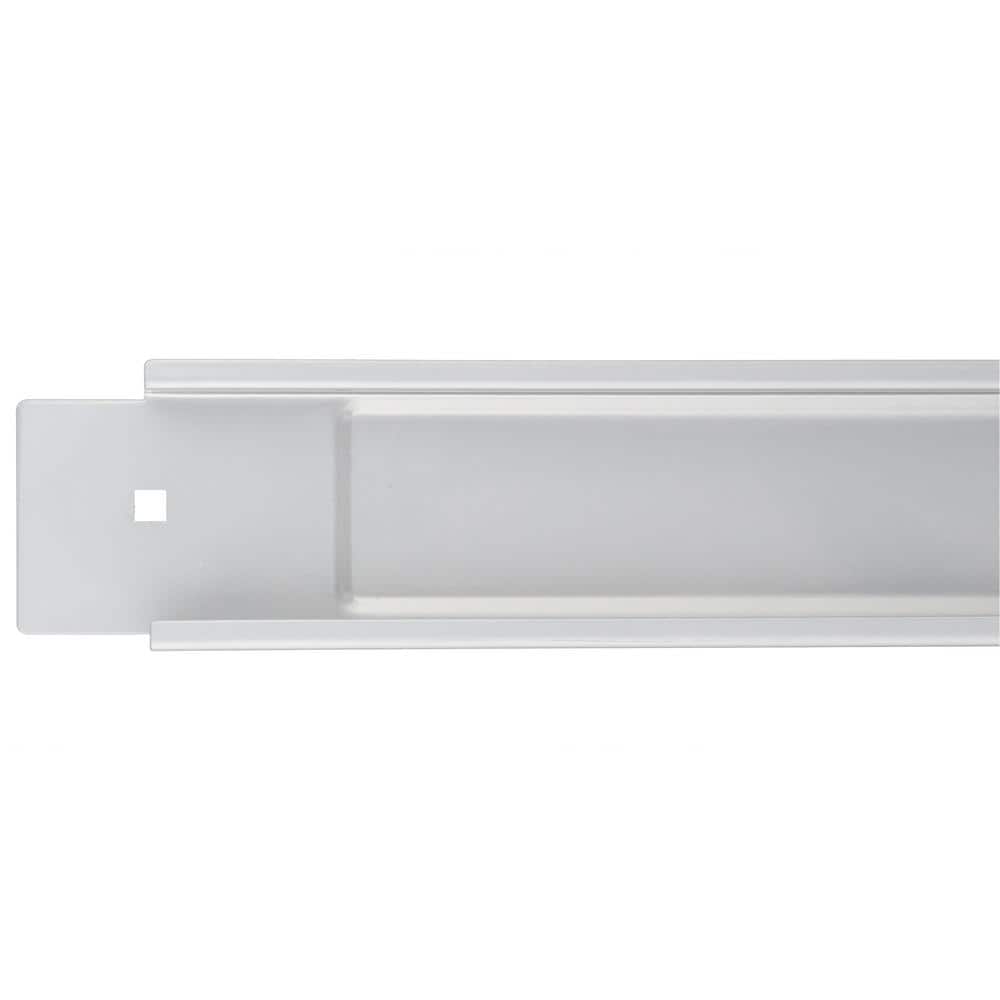 Silver Steel Ready-to-Assemble Cabinet Wall Bracket Kit