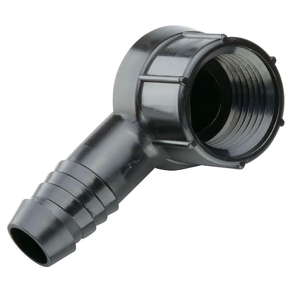 Swing Pipe x MPT Tee Adapter-Barb Size:1/2"-Thread Size:1/2"-5 pack 