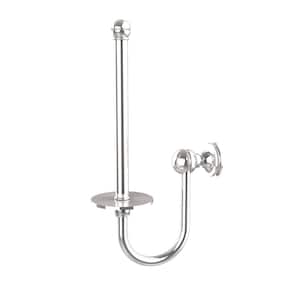 Mambo Collection Upright Single Post Toilet Paper Holder in Polished Chrome