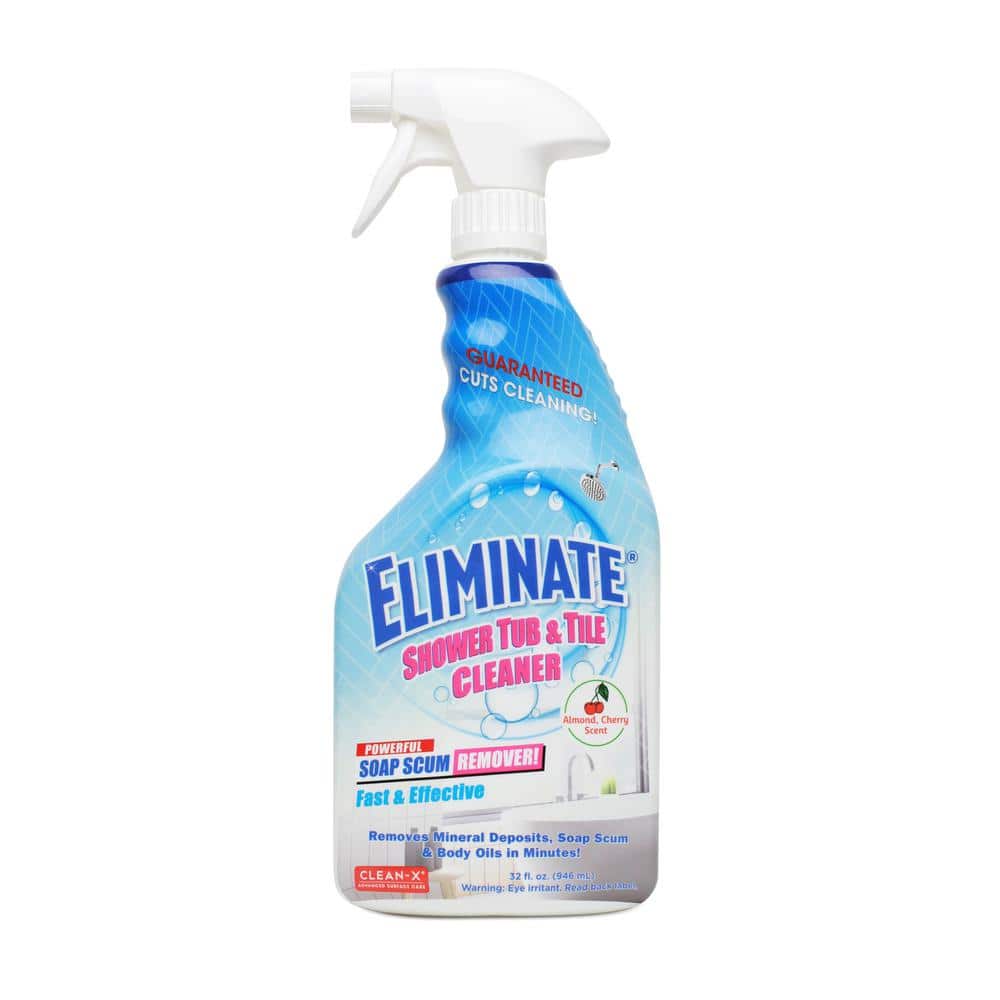 Powerful decontamination and decontamination tile cleaner for