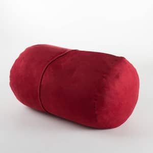 4 ft. Chinese Red Polyester Bean Bag