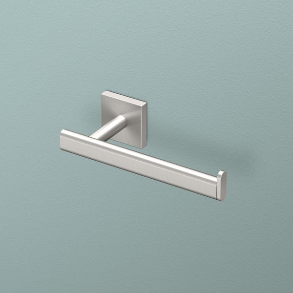 Form Toilet Paper Holder in Brushed Nickel