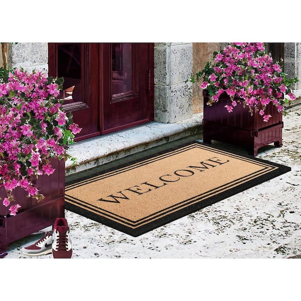 Welcome Home Modern Doormat, Outdoor Doormats