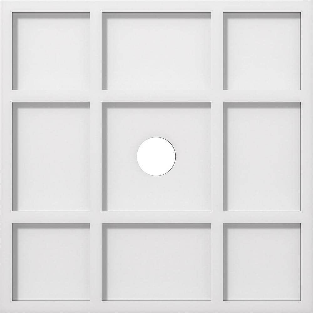 1 in. P X 5-1/2 in. C X 16 in. OD X 2 in. ID Rubik Architectural Grade PVC Contemporary Ceiling Medallion price history on PriceWatchPro