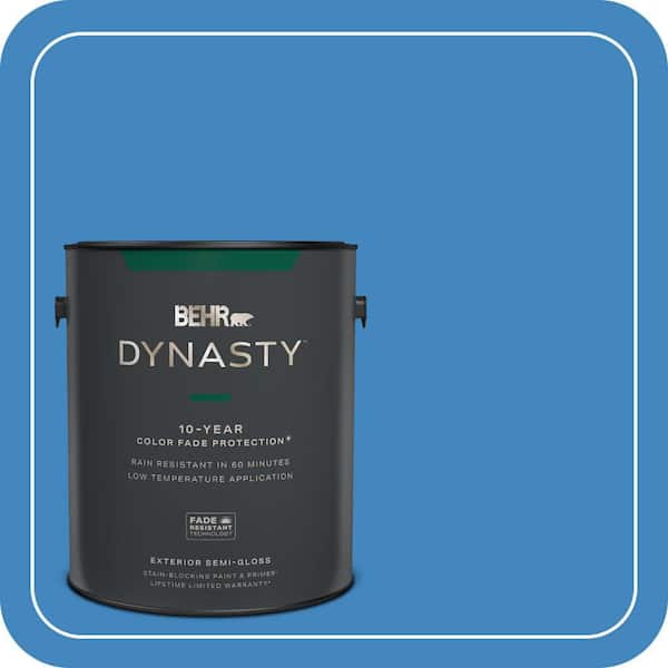 BEHR DYNASTY 1 gal. #560B-6 Warm Spring Semi-Gloss Exterior Stain-Blocking Paint & Primer