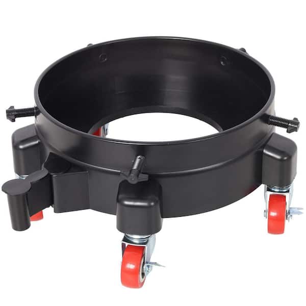 Avex 250 lbs. Bucket Dolly Removable Rolling Bucket Dolly Easy Push 5 Roll Swivel Casters for 5 Gal. Buckets