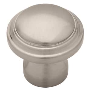 Liberty Domed Raised Panel 1-1/4 in. (32 mm) Satin Nickel Cabinet Knob