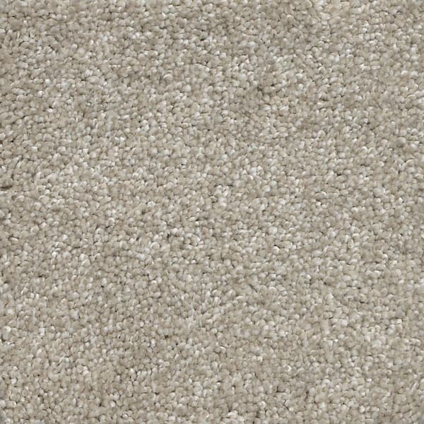 Home Decorators Collection Soft Breath II - Arrowridge - Beige 60 oz. SD Polyester Texture Installed Carpet