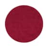 Home Decorators Collection Ultimate Shag Red 8 ft. Round Area Rug ...