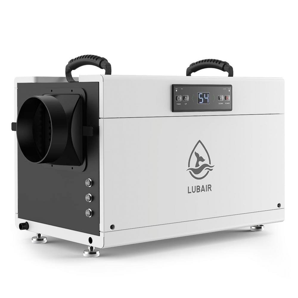 145 pt. 6,000 sq. ft. Bucketless Commercial Dehumidifier in. White with Drain Hose, Timer price history on PriceWatchPro