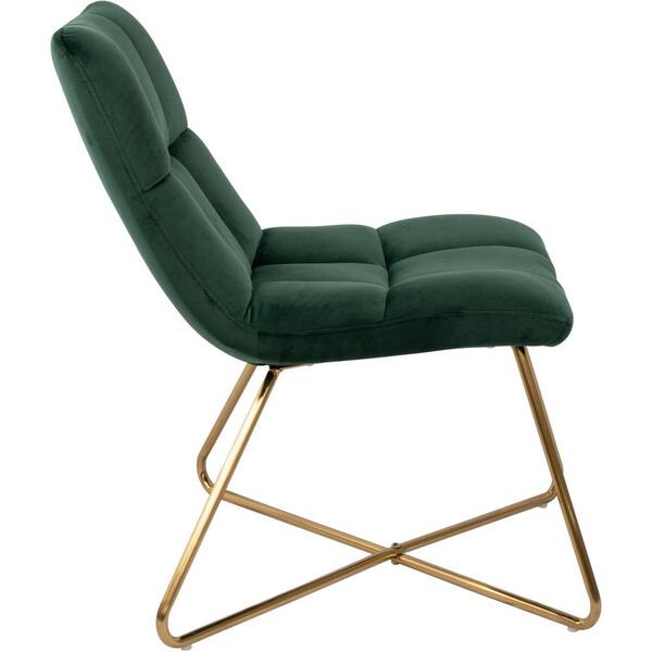 dark green cocktail chair