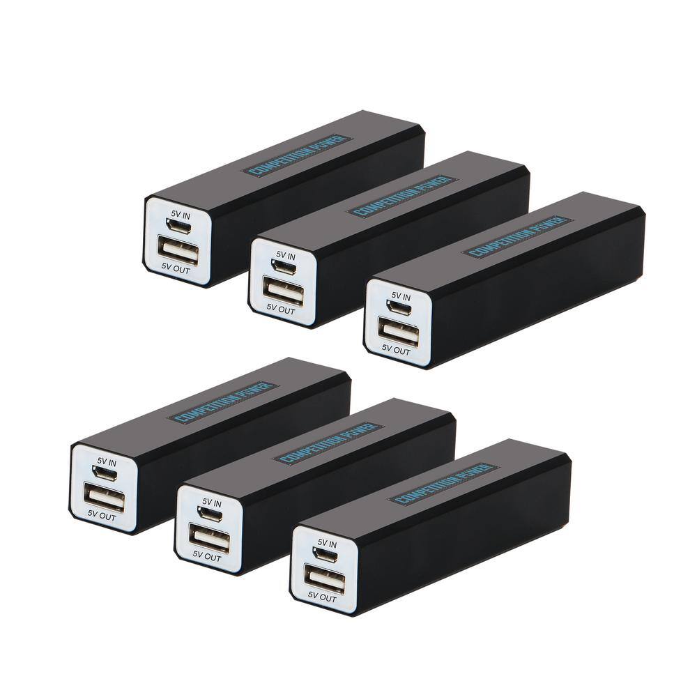 2600 mAh Power Bank Mini (6-Pack)