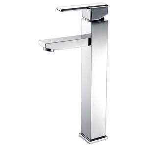 Luxurious Single Hole 1-Handle Lavatory Faucet in Brushed Nickel Finish