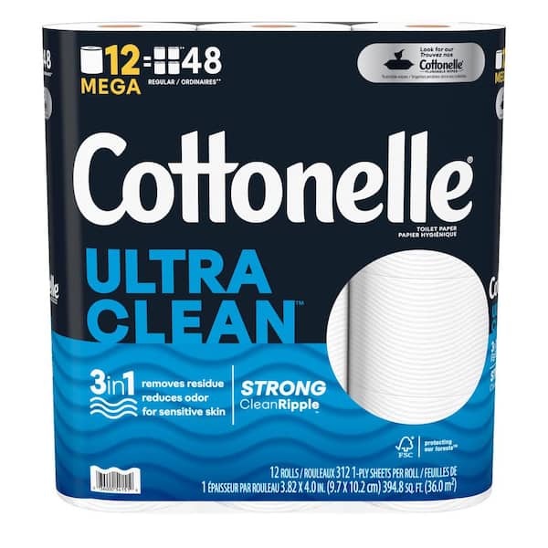Ultra-Soft Smooth Tear Toilet Paper Rolls (252-Sheets Per Roll) (8-Mega  Plus Rolls)