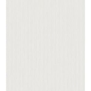 CASA MIA Textile Effect Vertical Grey Paper Non-Pasted Strippable ...