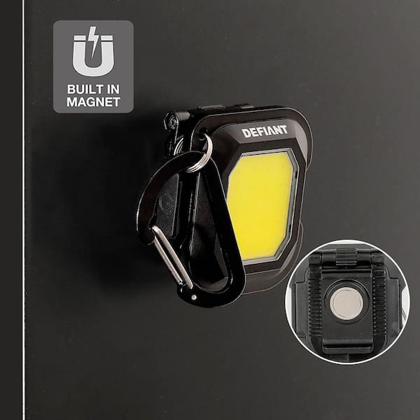 Defiant 2 pk 200 Lumen Mini Rechargeable LED Utility Light 91637