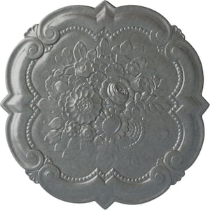 24-3/8 in. x 1 in. Victorian Urethane Ceiling Medallion, Platinum