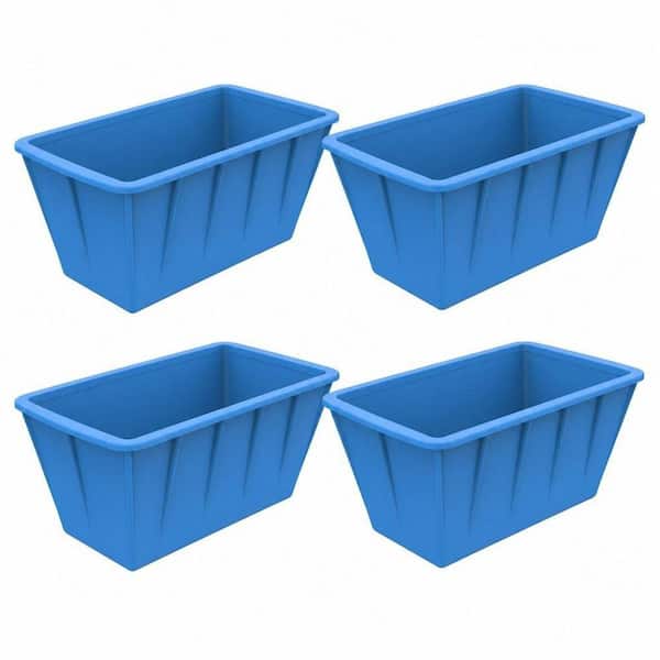 4-Pack 32 lb. Extra Large Silicone Ice Cube Molds for Cold Plunge Tub, Home Ice Baths, Cold Plunge Accessories
