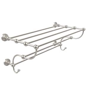 Allied Brass Waverly Place Collection 24 in. W Train Rack Towel Shelf in  Polished Brass WP-HTL/24-5-PB - The Home Depot