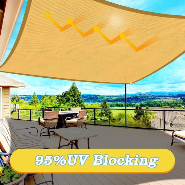 MOEPISY 10 x 13 Heavy Duty UV Protection Beach Shade