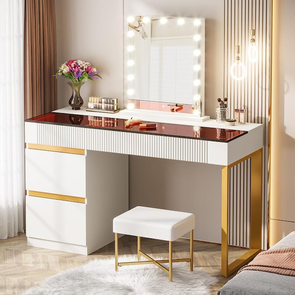 TribeSigns Large Vanity Table deals