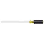 #1 Square-Recess Tip Screwdriver with 8 in. Round Shank- Cushion Grip Handle