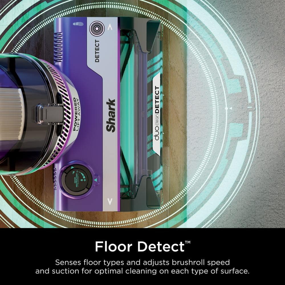 Shark Purple Bagless Upright Vacuum with HEPA Filter