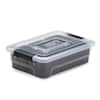 Ezy Storage 1.5 Qt. Plastic Stacking Container Bin Organizer with 4 Cups  FBA32230 - The Home Depot