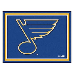 NHL St. Louis Blues Navy Blue 8 ft. x 10 ft. Indoor Area Rug