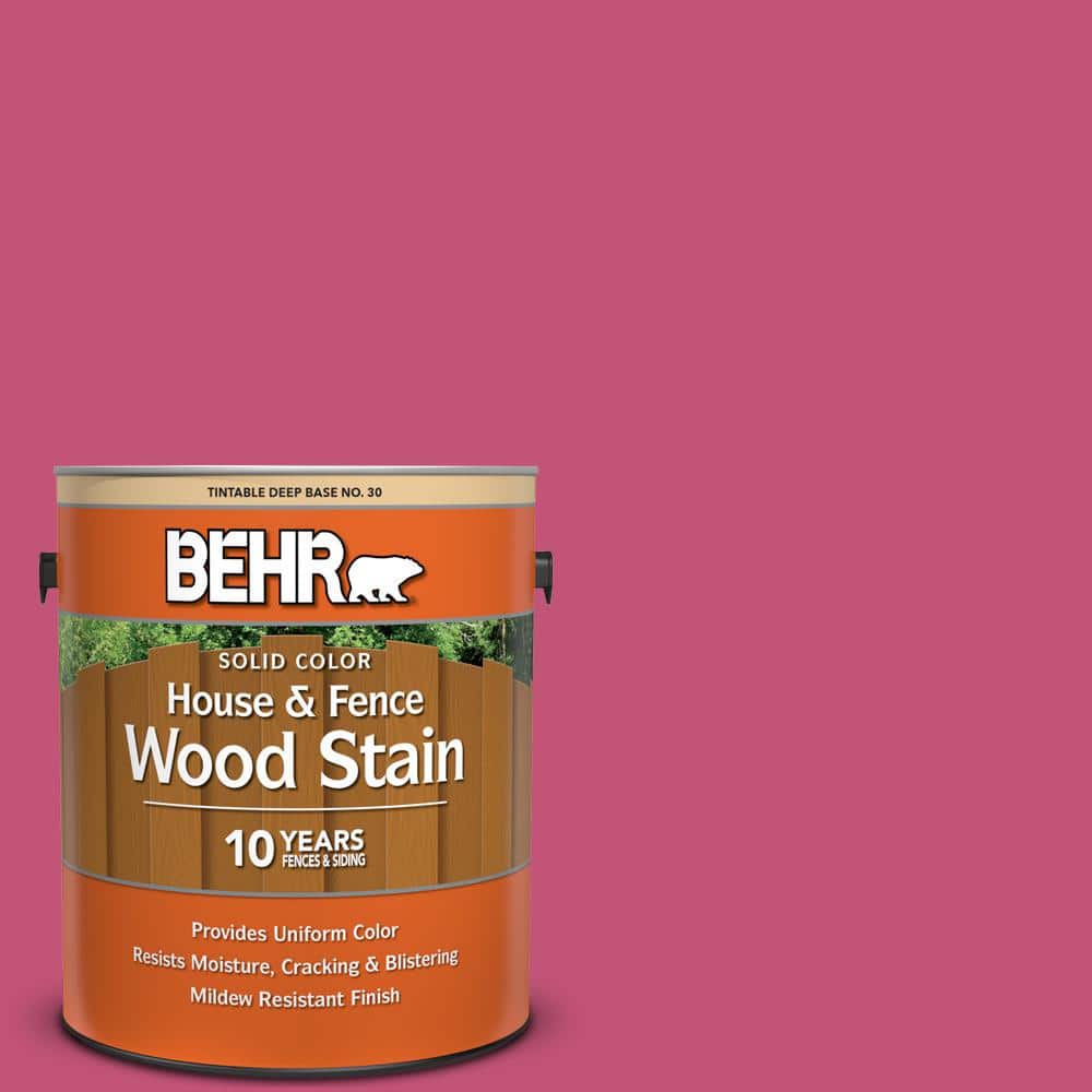 1 gal. #T16-02 Pagoda Solid Color House and Fence Exterior Wood Stain