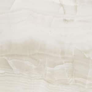 Onix Perola Beige Polished 24 in. x 24 in. Glazed Porcelain Floor and Wall Tile (14.96 sq. ft./Case)
