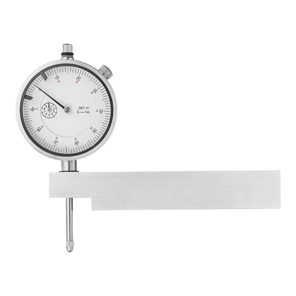 Dial Test Indicator with Metal Base, 0.001 in. Accuracy, 0-1 in. Range, Easy to Read Large Dial, Professional price history on PriceWatchPro