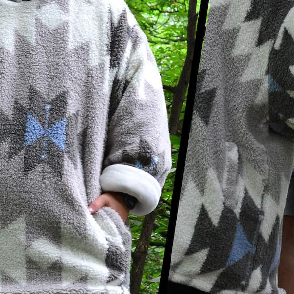 Mildly Wearable Blanket Sweatshirt - Dark Grey
