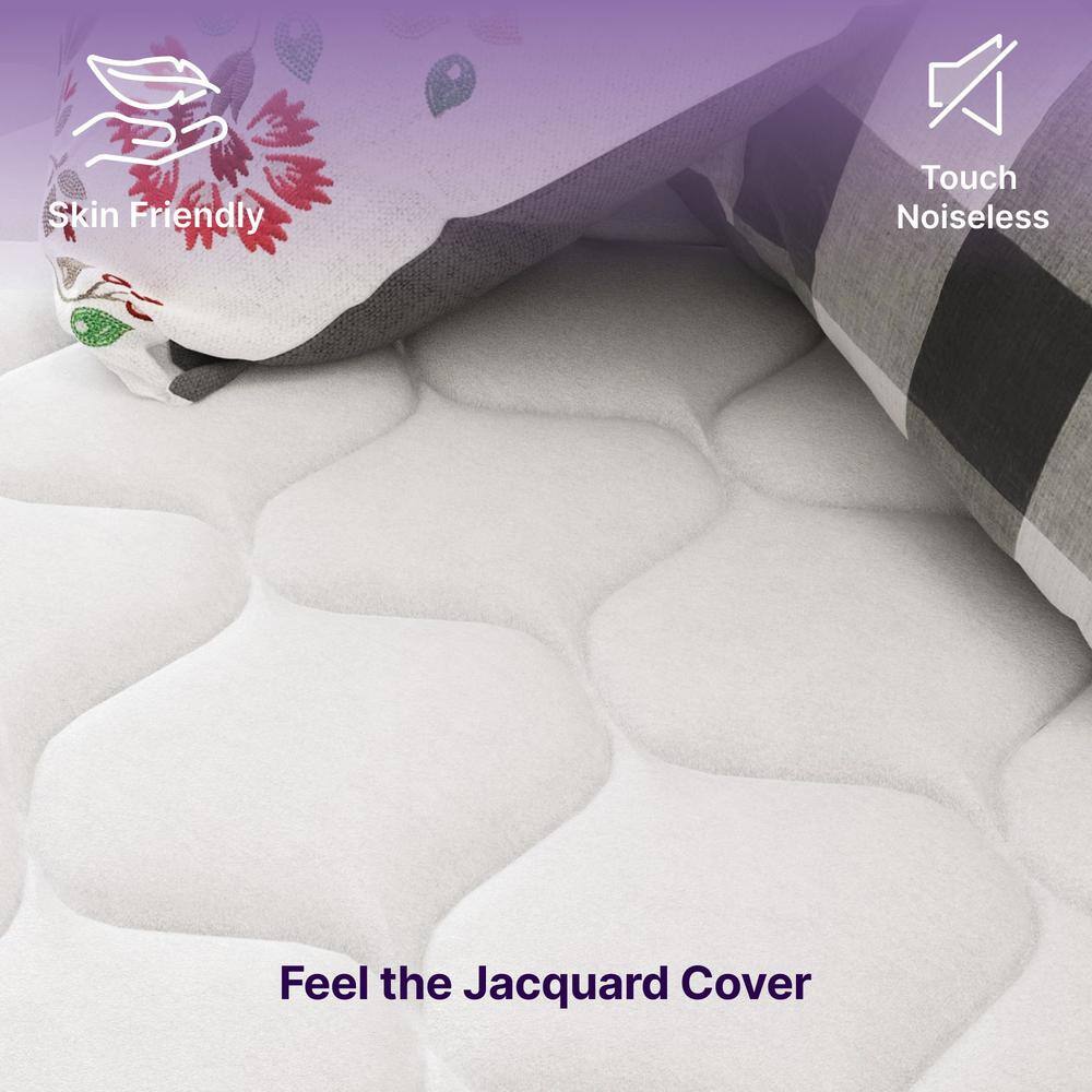 NapQueen 8" Full Size White Innerspring Mattress