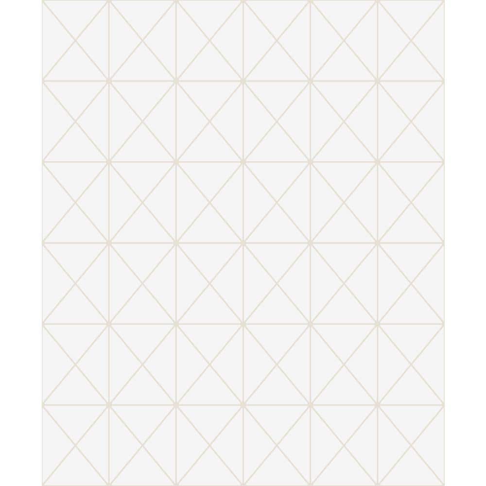 Florence Triangle Beige and Ivory Paper Strippable Roll (Covers 60.75 sq. ft.) price history on PriceWatchPro