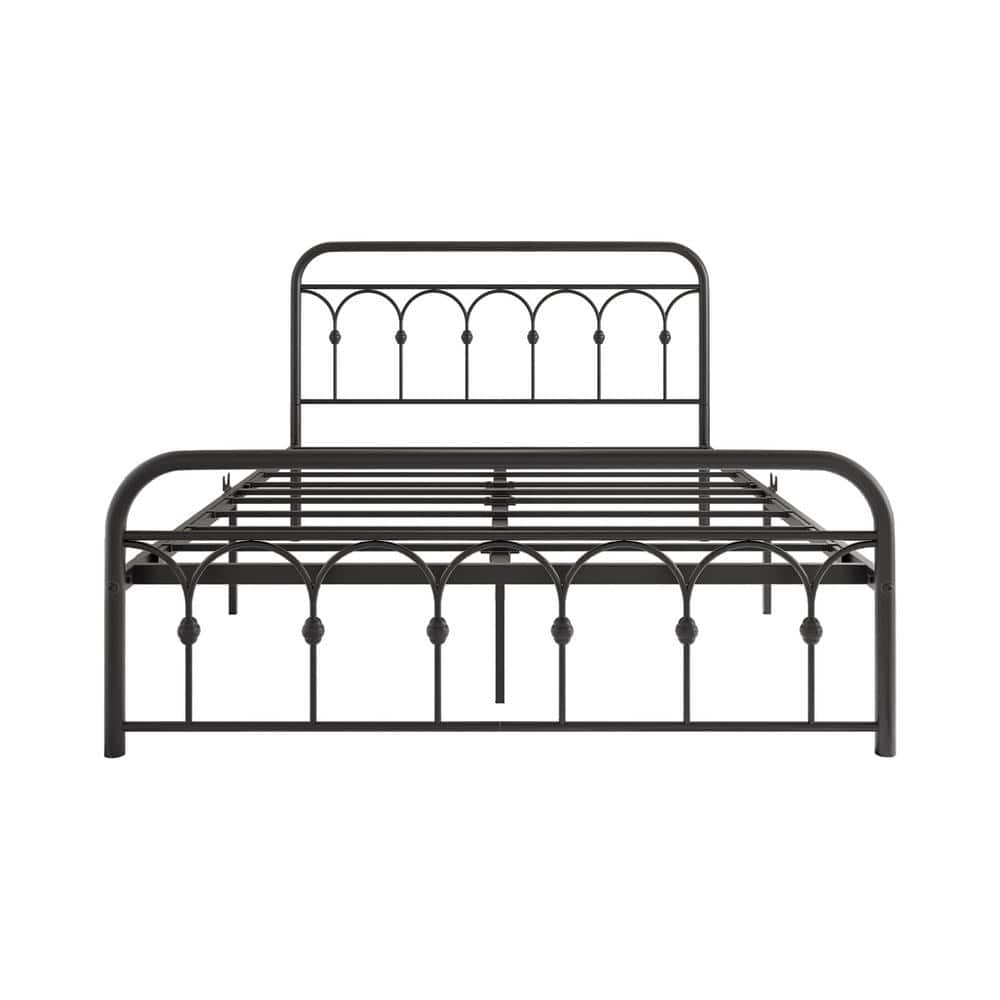 GZMR Queen Size Modern Metal Bed Frame GZ-ZHQU-DOLEX - The Home Depot