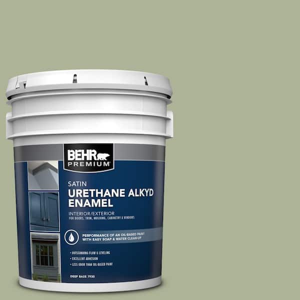 5 gal. Home Decorators Collection #HDC-CT-28 Cottage Hill Urethane Alkyd Satin Enamel Interior/Exterior Paint