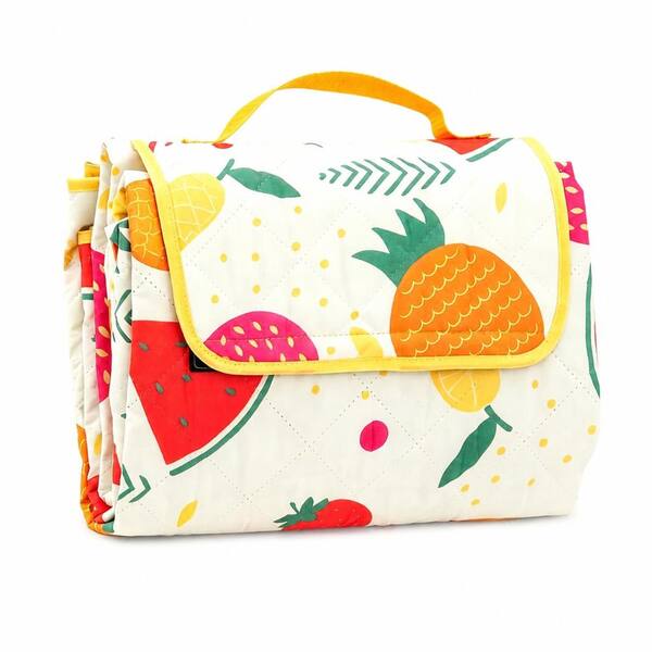 79 x 59 in Large Waterproof Outdoor Picnic Blanket 3-Layer Camping Mat Foldable Sand Proof Travel Blanket