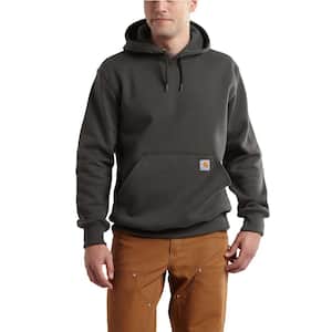 Men's Small Peat Cotton/Polyester Rain Defender Paxton Hooded Heavyweight Sweatshirt