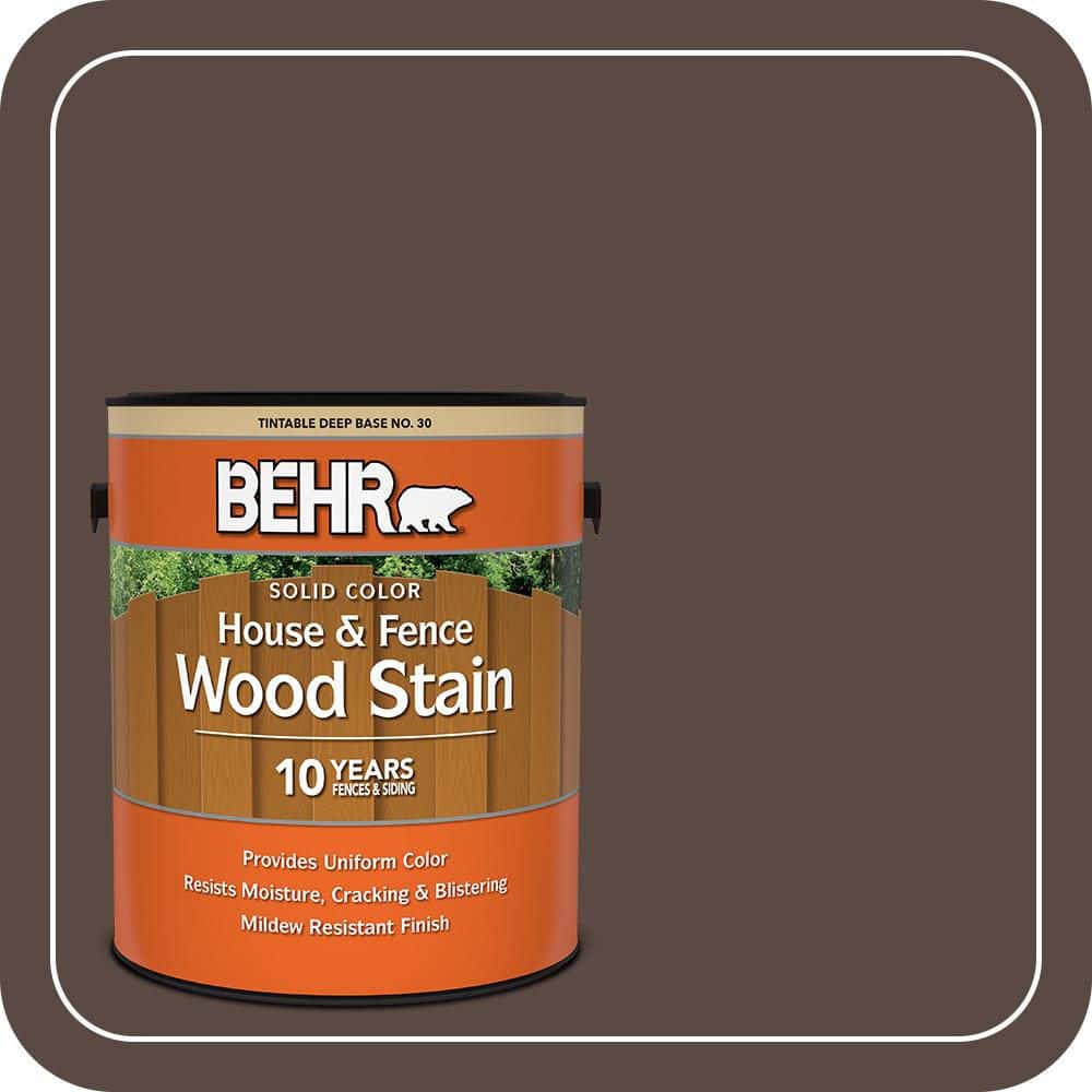 BEHR 1 gal. #S-G-790 Bear Rug Solid Color House and Fence Exterior