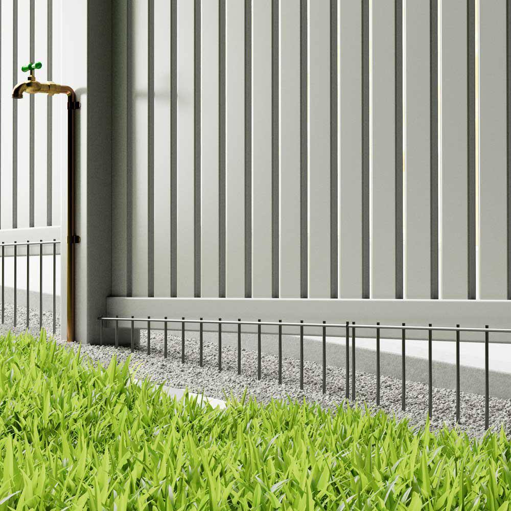 Galvanized Steel Large Animal Barrier Fence Panels Set