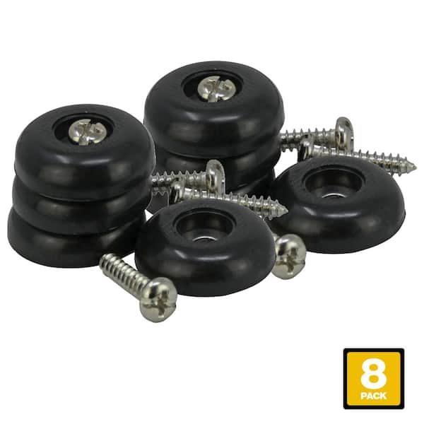 Everbilt 1 in. Heavy Duty Anti-Skid Surface Pads (8-Pack)