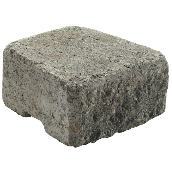 Mutual Materials Stack Stone 4 in. x 8 in. x 8 in. Cascade Concrete Garden Retaining Wall Cap