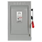 Heavy Duty 60 Amp 240-Volt 2-Pole Indoor Fusible Safety Switch with Neutral