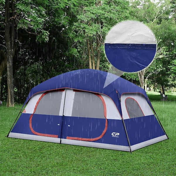 Zeus & Ruta 9/12 Person Camping Tents, 2/3 Room Weather Resistant 